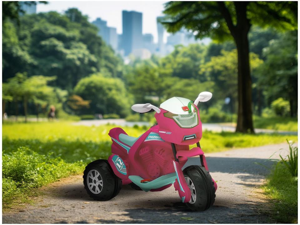 Mini Moto Elétrica Infantil Thunder 2 Marchas - 1