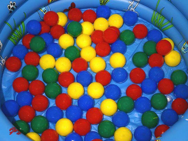 Mini Piscina Inflável com 100 Bolinhas Braskit - 1