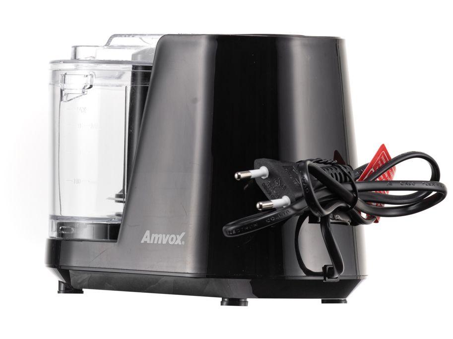 Mini Processador de Alimentos Amvox 100W Preto - 3