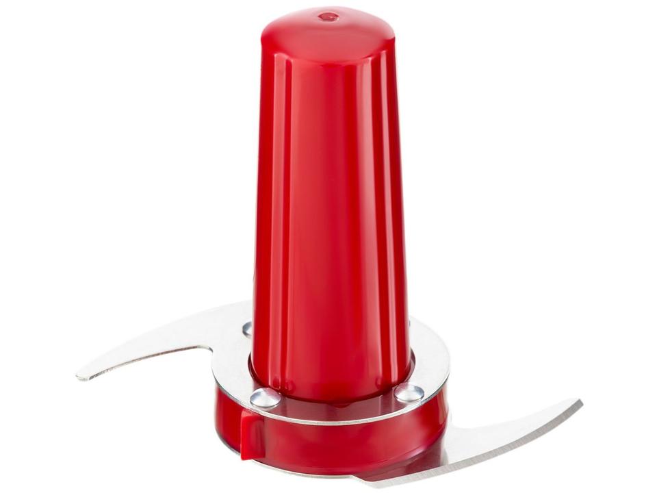 Mini Processador de Alimentos Lenoxx Vermelho - 6