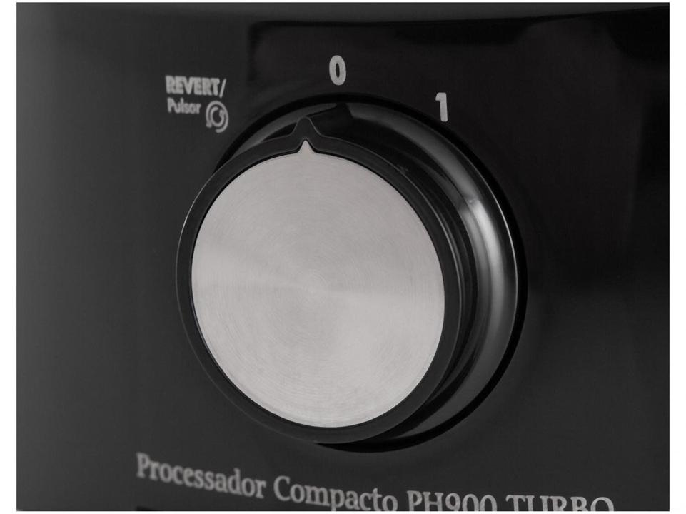 Mini Processador de Alimentos Philco 300W Preto PH900 Turbo 3 em 1 - 7