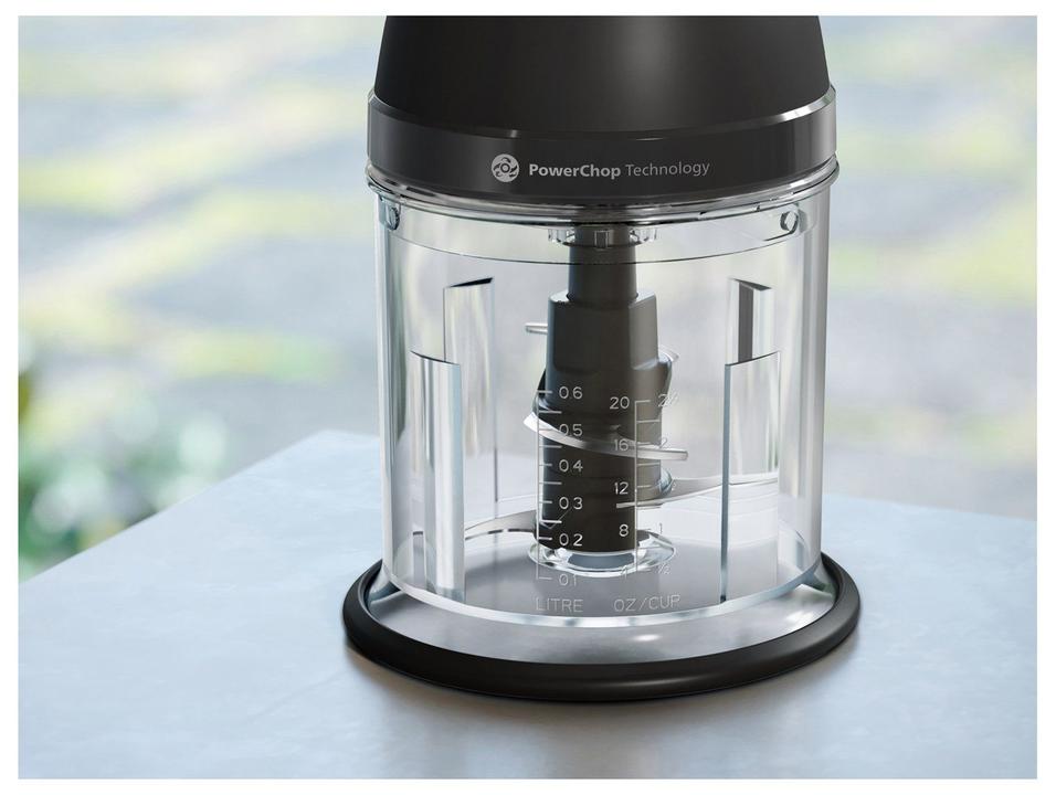 Mini Processador Philips Walita HR1501/09 450W Preto - 7