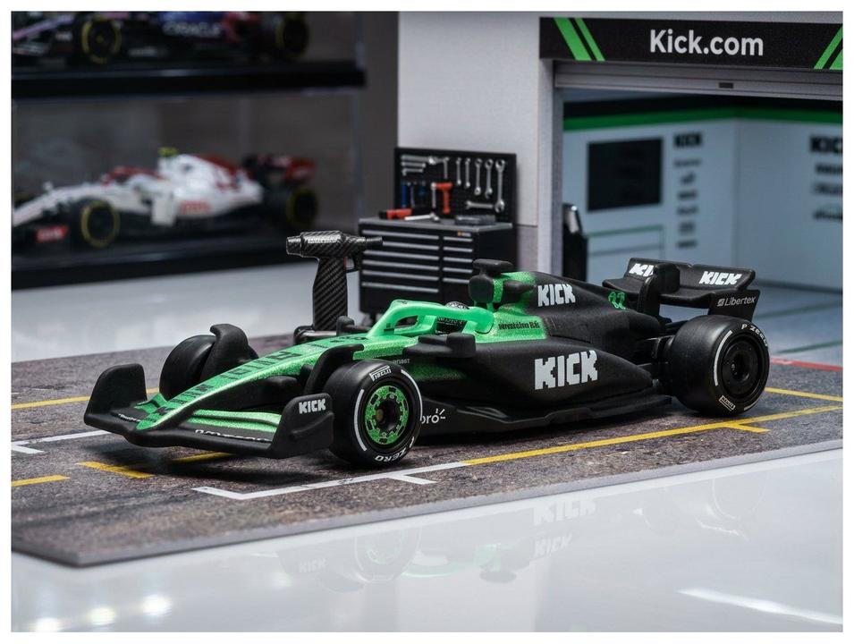 Miniatura Hot Wheels Equipe KICK Sauber Formula 1 - 1