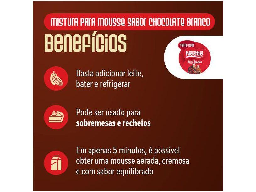 Mistura para Mousse Chocolate branco Nestle Professional Suflair 500g - 3