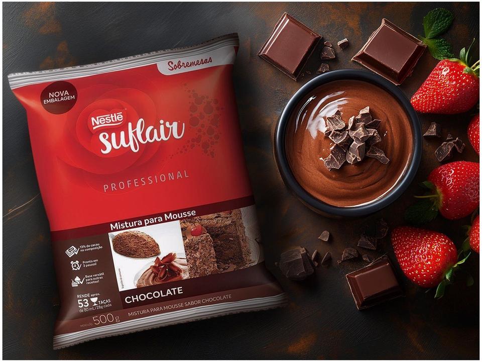 Mistura para Mousse Chocolate Nestle Professional Suflair 500g - 5