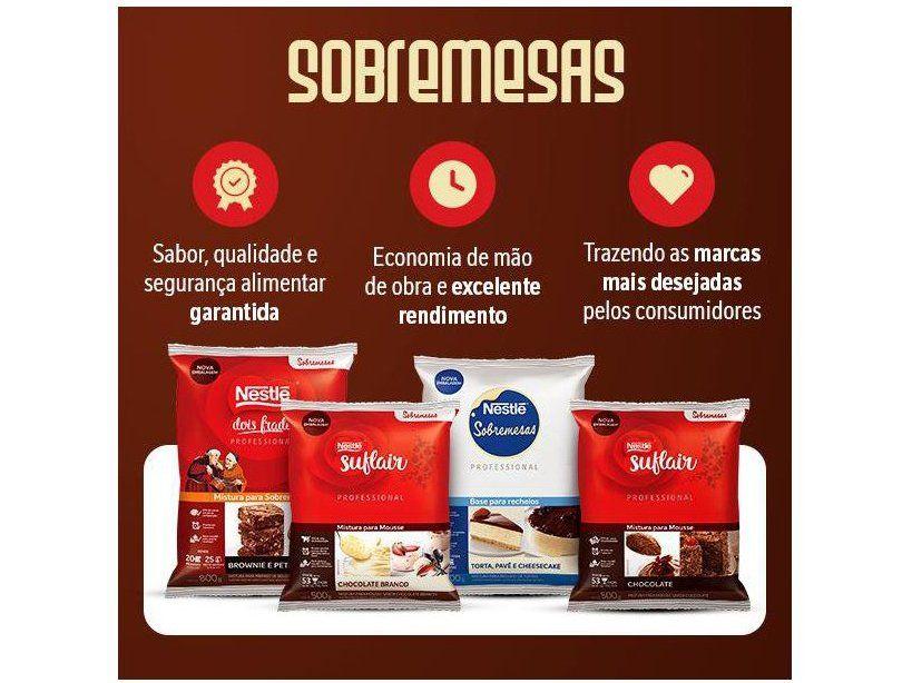 Mistura para Mousse Chocolate Nestle Professional Suflair 500g - 4