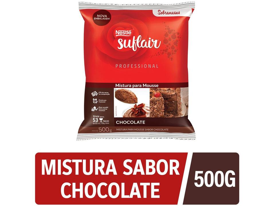 Mistura para Mousse Chocolate Nestle Professional Suflair 500g - 1