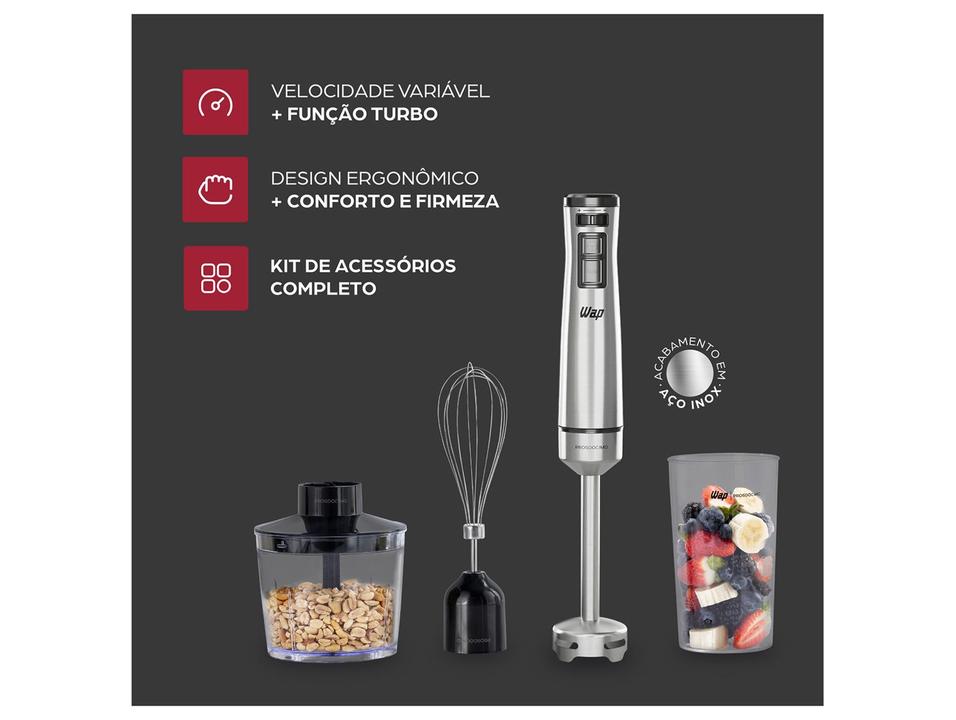 Mixer 3 em 1 Wap Polímeros e Metais 600W Prosdócimo FW010138 - 3