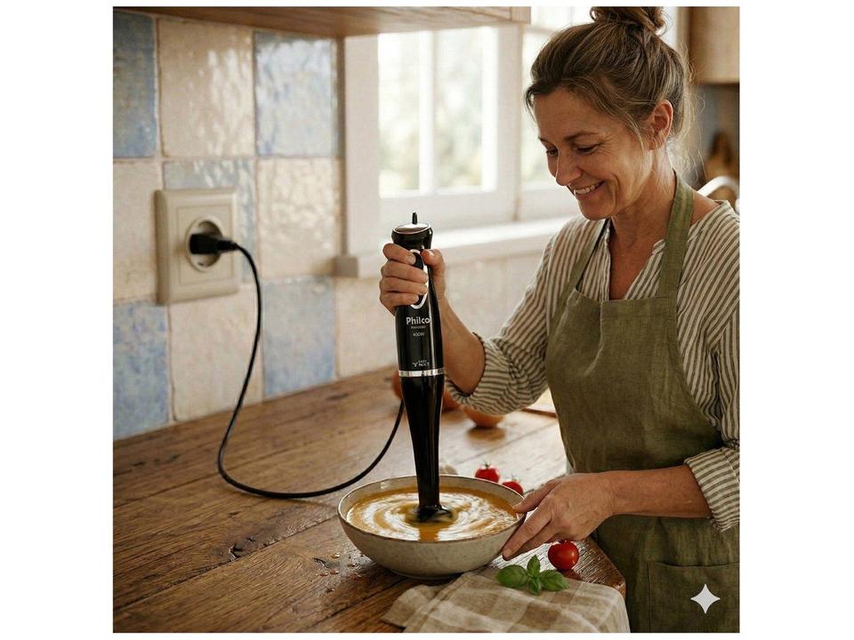 Mixer e Blender Philco 400W Preto Pro Maxx PMX40A 2 Velocidades - 5