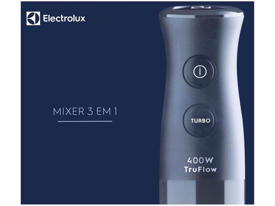 Mixer Electrolux 3 em 1 Preto 400W EIB10 - 2 Velocidades - 110 V - 11