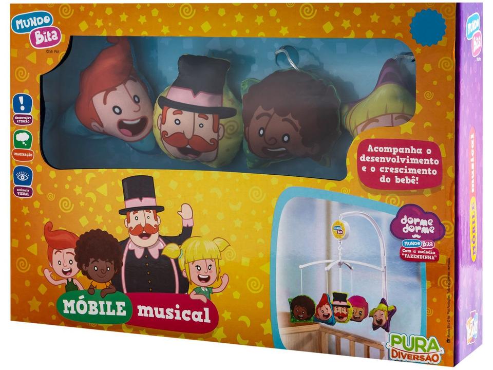 Móbile para Berço Yes Toys Musical Mundo Bita - 14
