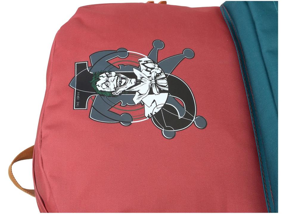Mochila Juvenil Batman Tam. G Luxcel Coringa - Vermelho - 4
