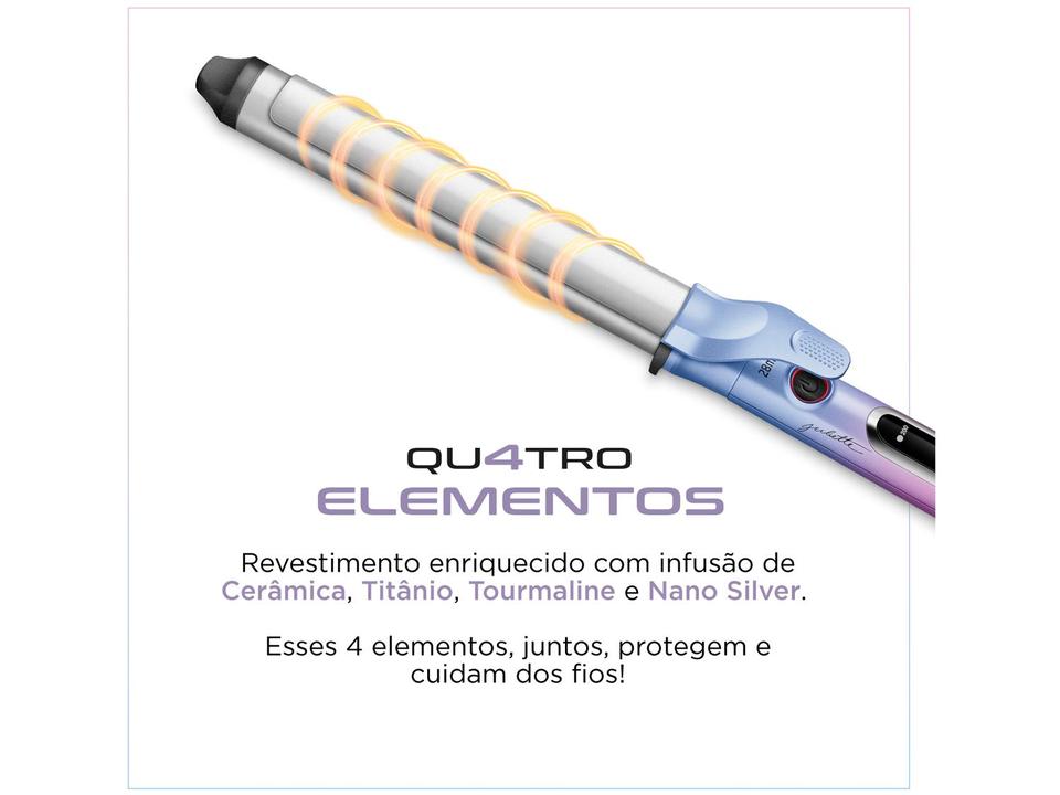 Modelador de Cachos Mondial By Juliette MC-JU-03 Cerâmica 28mm - 4