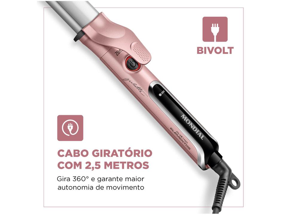 Modelador de Cachos Mondial MC-JU-01 Cerâmica - 4