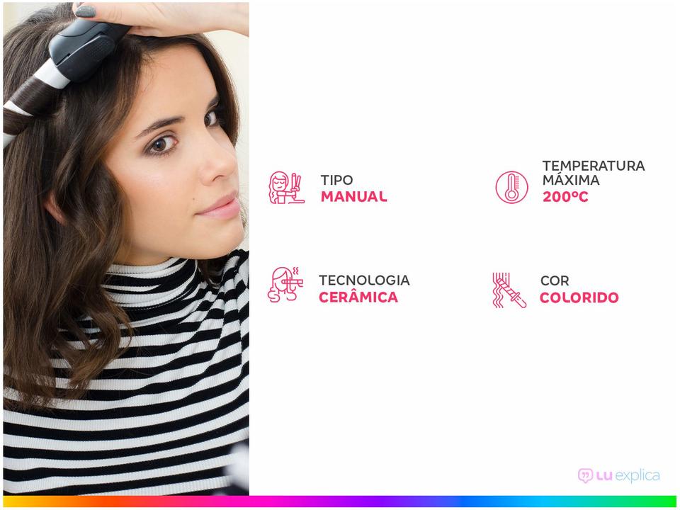 Modelador de Cachos Philco Duo Shine Cerâmica - 1