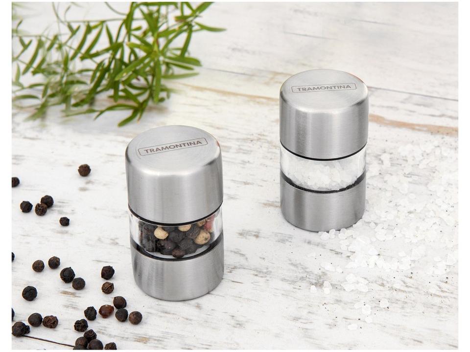 Moedor de Sal e Pimenta Inox Tramontina Realce - 1