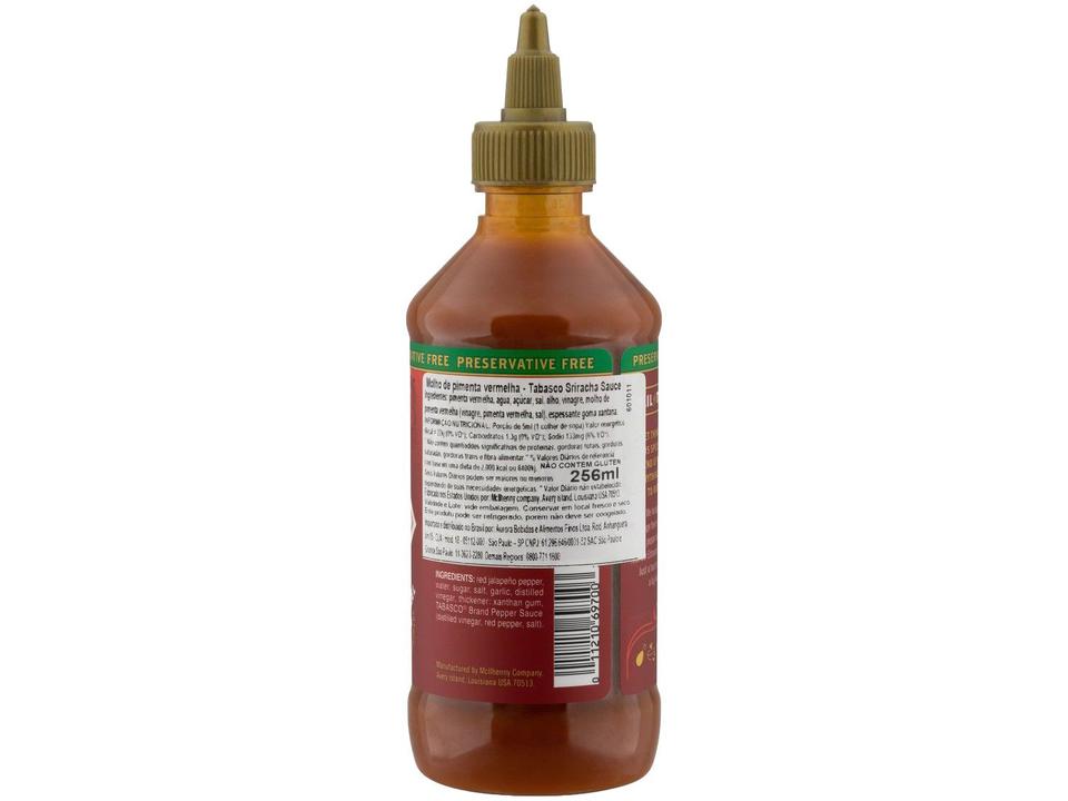 Molho de Pimenta Sriracha Tabasco 256ml - 3
