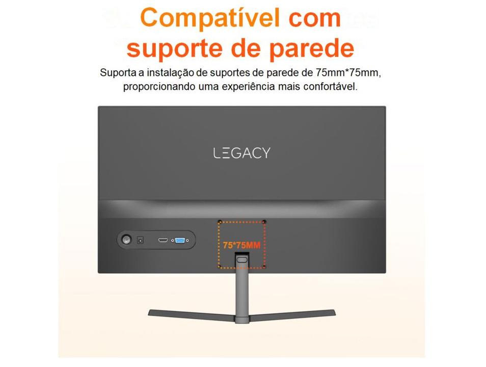 Monitor 100Hz Full HD 1ms Legacy Q27F10 27" IPS LED VGA e HDMI Freeysnc G-sync - 4