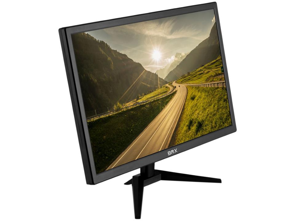 Monitor 20" LED 75Hz 5ms BRX Office Widescreen HDMI e VGA - 6