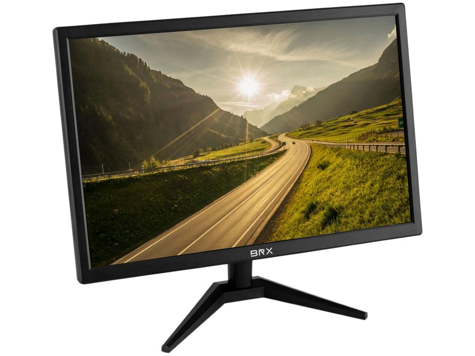 Monitor 20" LED 75Hz 5ms BRX Office Widescreen HDMI e VGA - 4