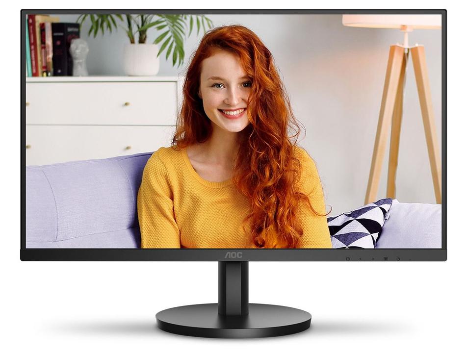 Monitor 60Hz 4K UHD Widescreen 4ms AOC Série B3 U27B3A/57 27" IPS LED 2 HDMI - 3