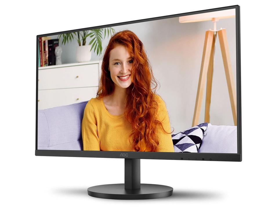 Monitor 60Hz 4K UHD Widescreen 4ms AOC Série B3 U27B3A/57 27" IPS LED 2 HDMI - 2