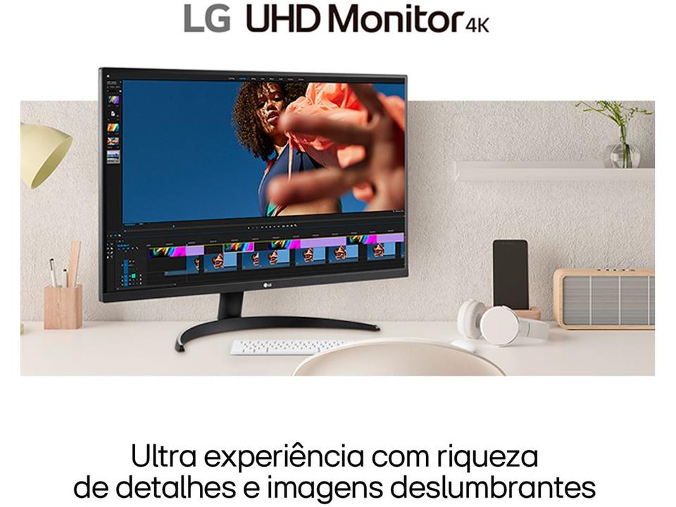 Monitor 60Hz UHD 4K 4ms LG 32UR500-B 32" 2 HDMI - 2