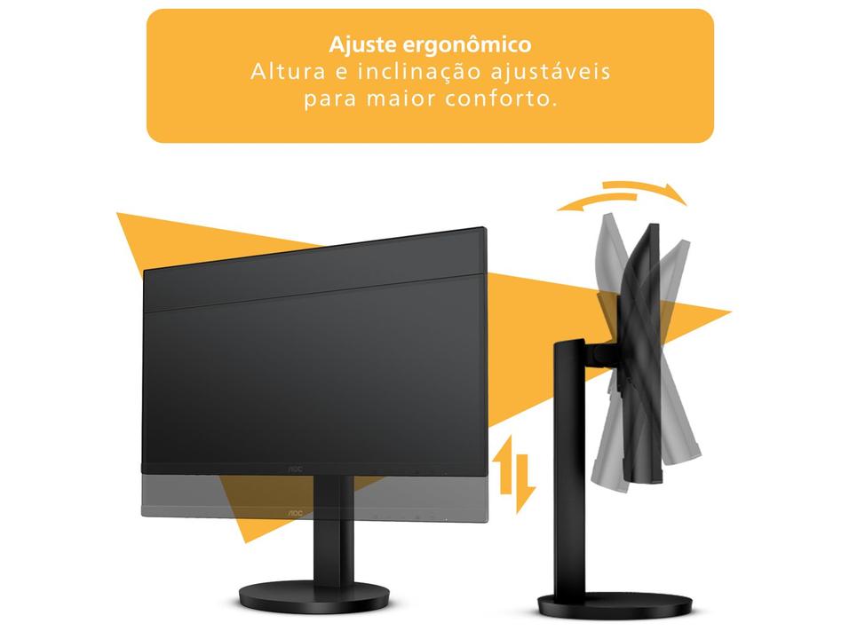 Monitor 75Hz Full HD 4ms AOC B3H 22B3HMF 21,5" HDMI - 2