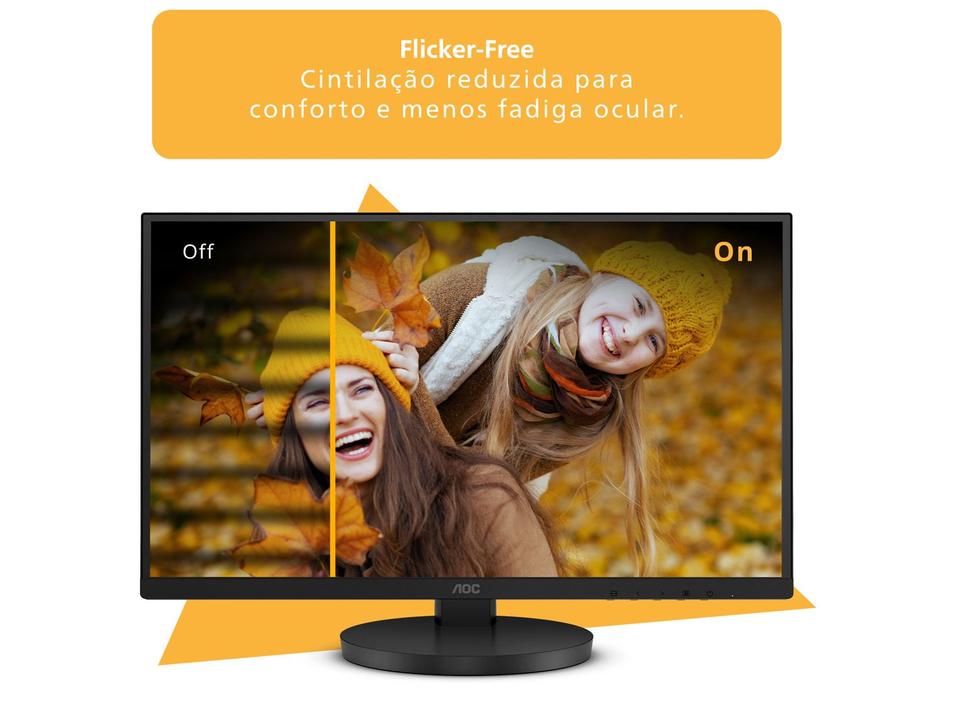 Monitor 75Hz Full HD 4ms AOC B3H 22B3HMF 21,5" HDMI - 7