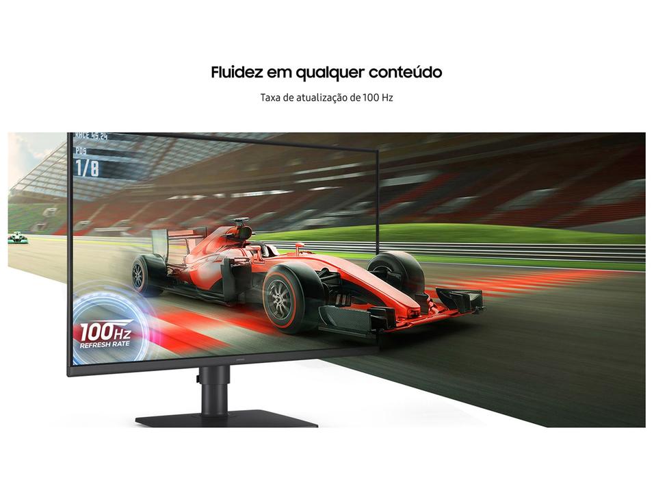 Monitor Full HD Flat Samsung Essential S4 LS24D400GALMZD 24" IPS - 3