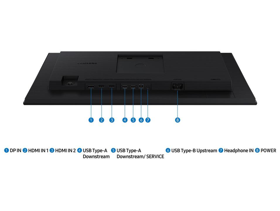 Monitor Full HD Flat Samsung Essential S4 LS24D400GALMZD 24" IPS - 5