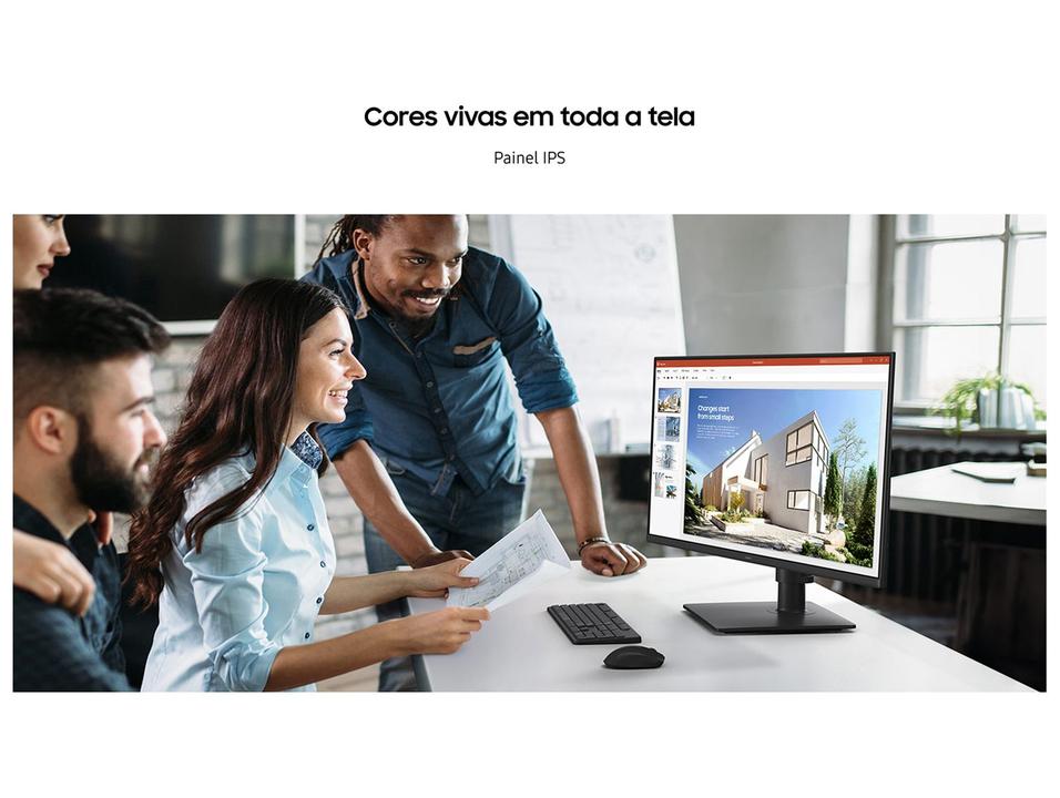 Monitor Full HD Flat Samsung Essential S4 LS24D400GALMZD 24" IPS - 2