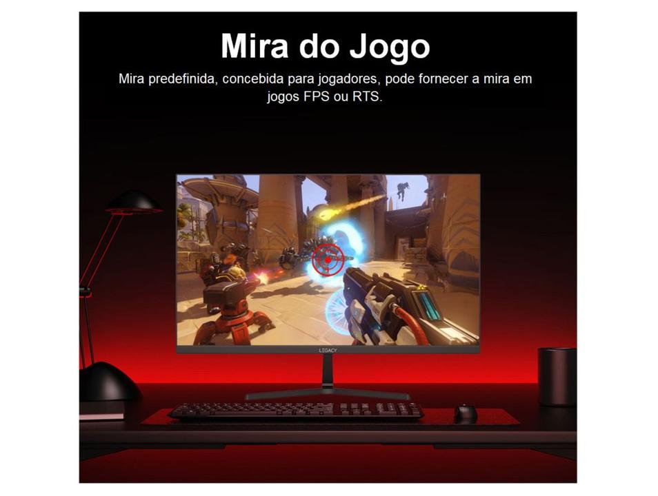 Monitor Gamer 200Hz 1ms Full HD Legacy S25F20 24,5" HDMI DisplayPort FreeSync e G-Sync - 6