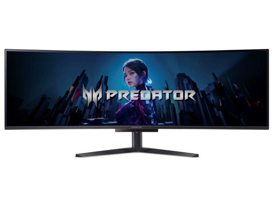 Monitor Gamer Acer X49 Xbmipphuzx Curvo Ultrawide 49" Quad HD 5K Preto X Predator Series UM.SXXAA.X02 - 9