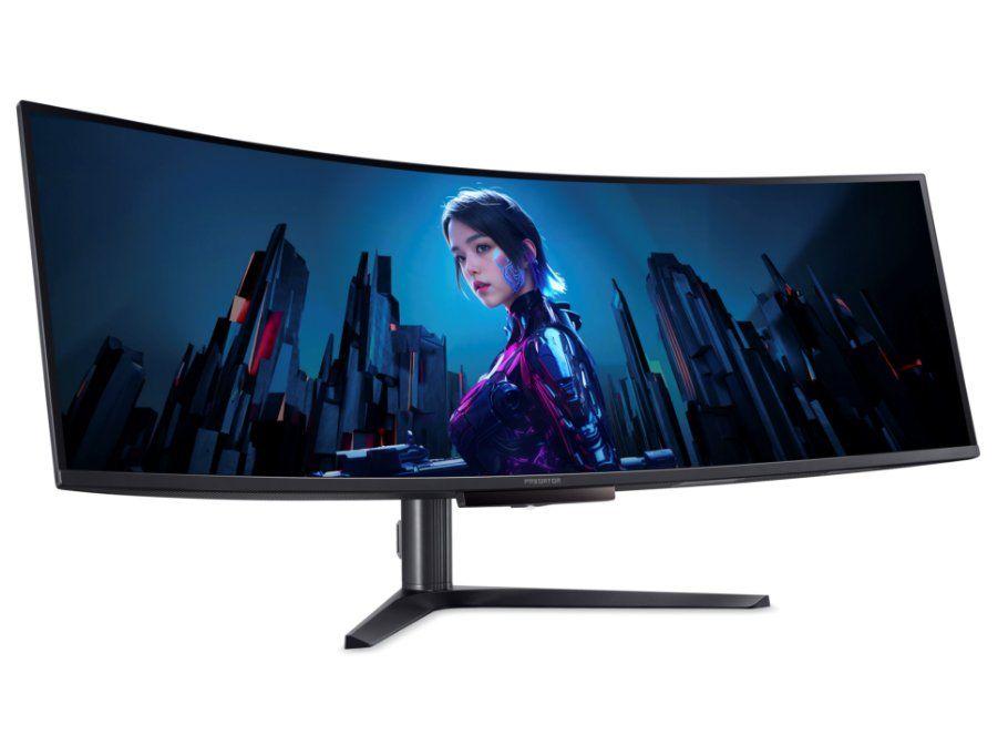 Monitor Gamer Acer X49 Xbmipphuzx Curvo Ultrawide 49" Quad HD 5K Preto X Predator Series UM.SXXAA.X02 - 4