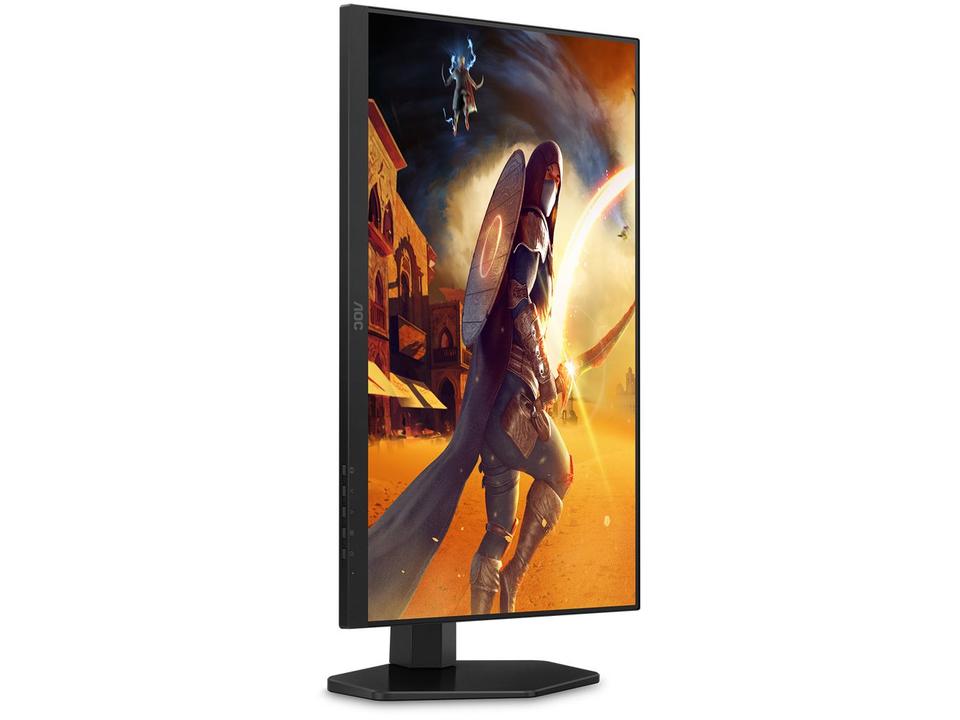 Monitor Gamer AOC 24" Full HD 180Hz Gaming G4 24G4/P HDMI DisplayPort Base Ajustável - 16
