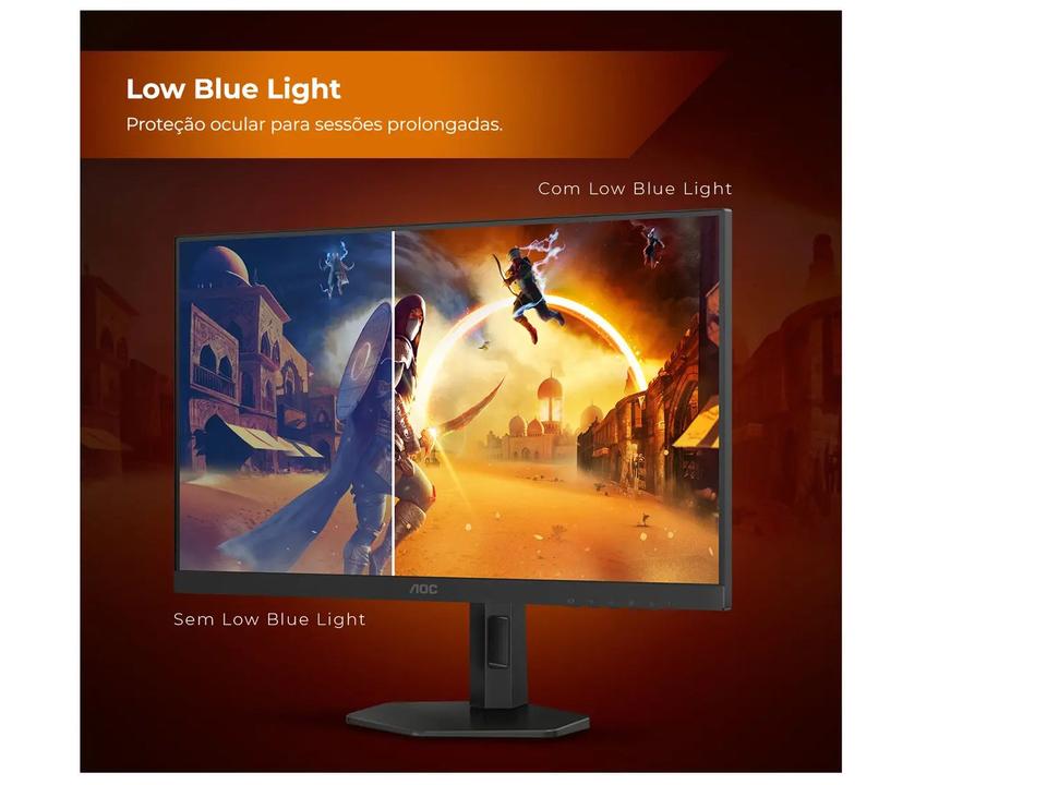 Monitor Gamer AOC 27" Full HD 180Hz Gaming G4 27G4/P HDMI DisplayPort Base Ajustável - 12