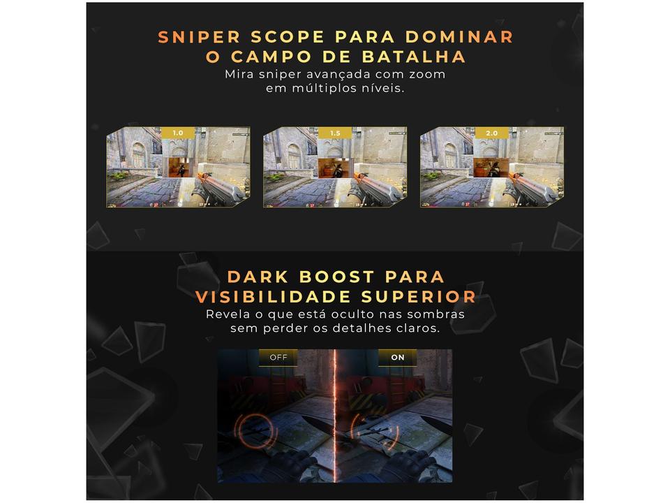 Monitor Gamer AOC Agon Pro CS24A/P 24,1" Full HD 610Hz 0,3ms HDMI DisplayPort G-Sync CS24A/P/78 - 23