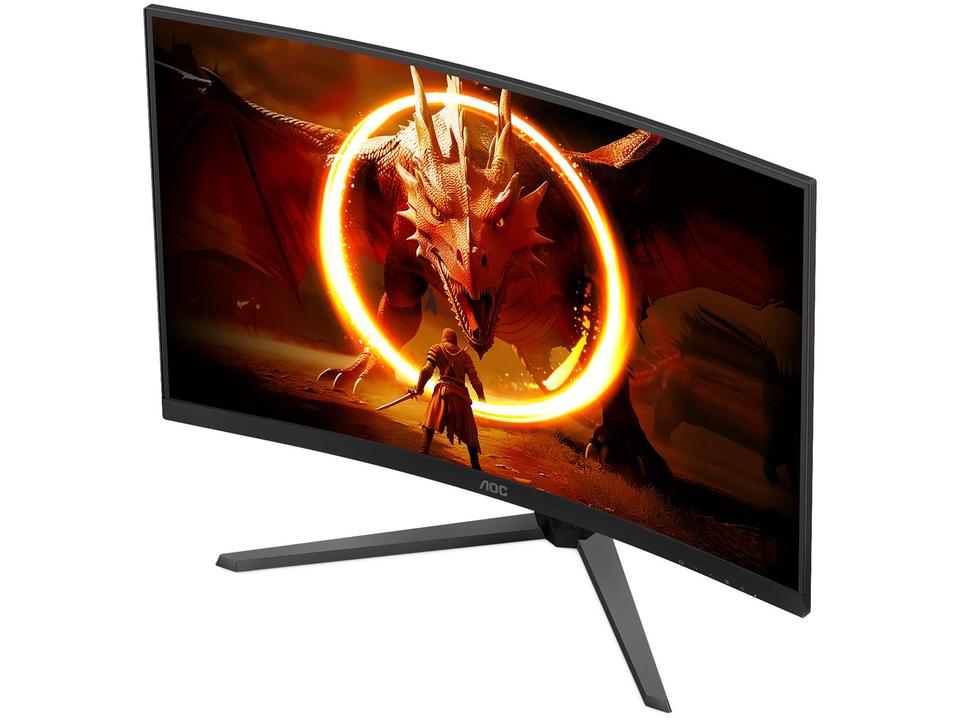 Monitor Gamer AOC Gaming 32" QHD 180Hz VA 0,5ms HDMI DisplayPort - 5