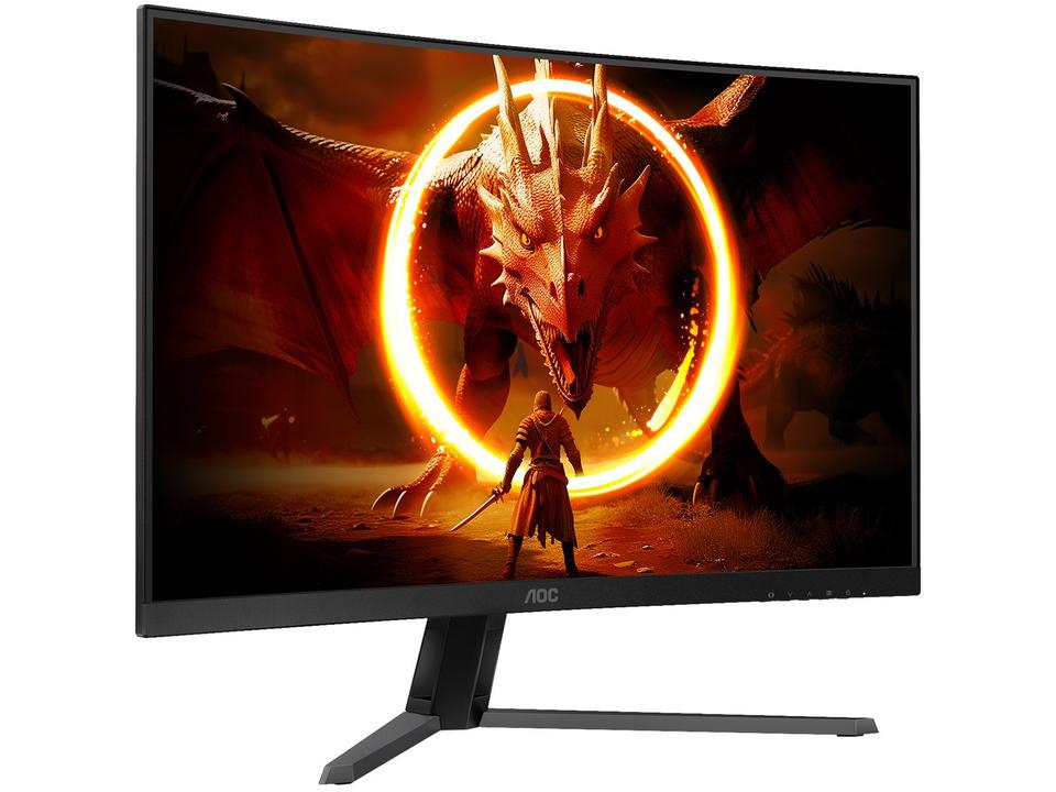 Monitor Gamer AOC Gaming 32" QHD 180Hz VA 0,5ms HDMI DisplayPort - 2