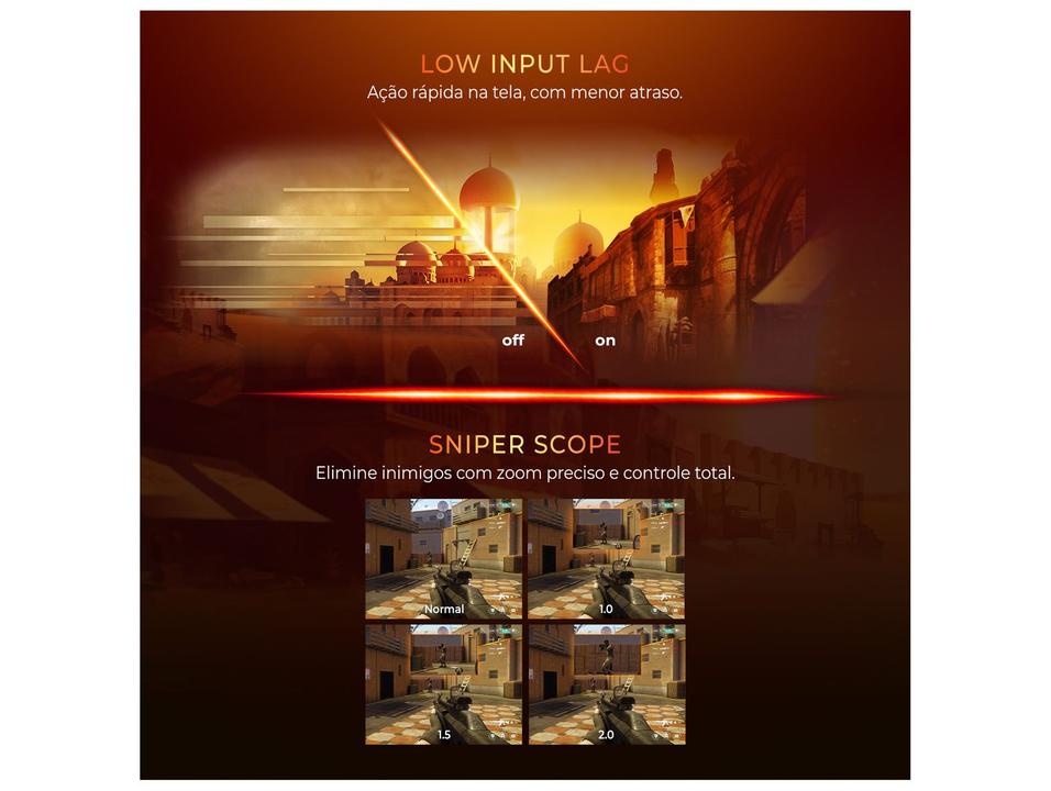 Monitor Gamer AOC Gaming Q27G4F 27" QHD 180Hz IPS 0,5ms HDMI G-Sync Q27G4F/57 - 6