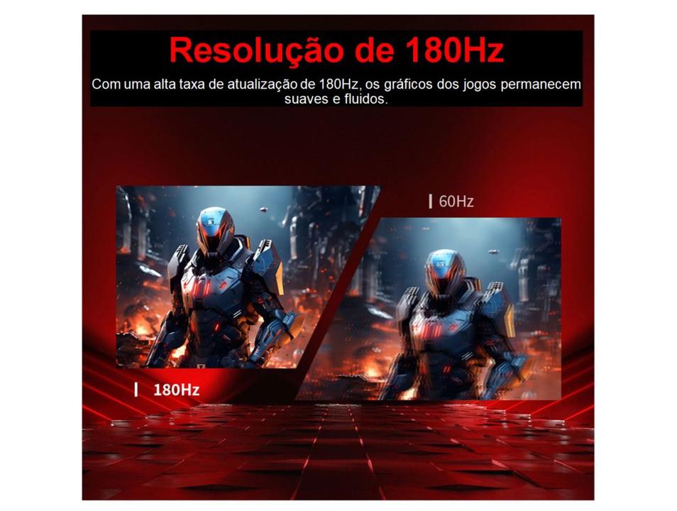 Monitor Gamer Curvo 34" 180Hz 1ms Full HD R1500 Legacy GW34WQ180 2 HDMI 2 DisplayPort Freeysnc G-sync - 2