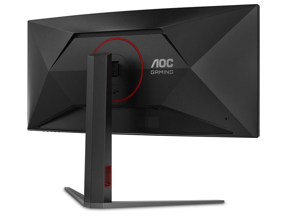 Monitor Gamer Curvo AOC Gaming U34G4C 34" WQHD 180Hz 0,5ms HDMI DisplayPort FreeSync U34G4C/57 - 7