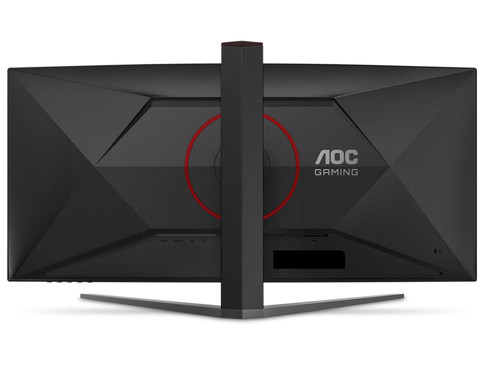 Monitor Gamer Curvo AOC Gaming U34G4C 34" WQHD 180Hz 0,5ms HDMI DisplayPort FreeSync U34G4C/57 - 9
