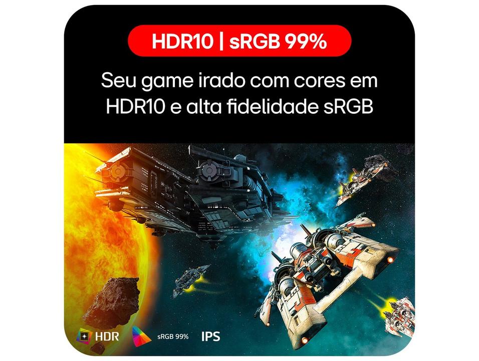 Monitor Gamer LG 24G411A-B 24” Full HD Preto UltraGear G - 7