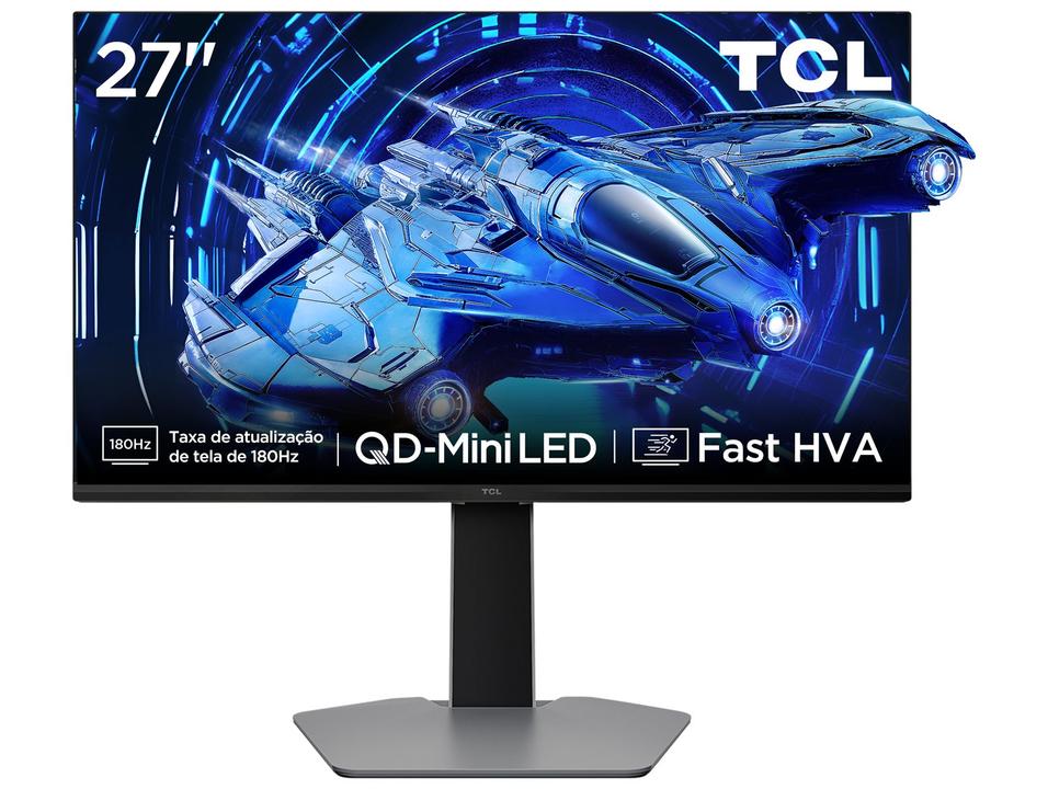 Monitor Gamer TCL 27G64 27" QHD Preto - 6