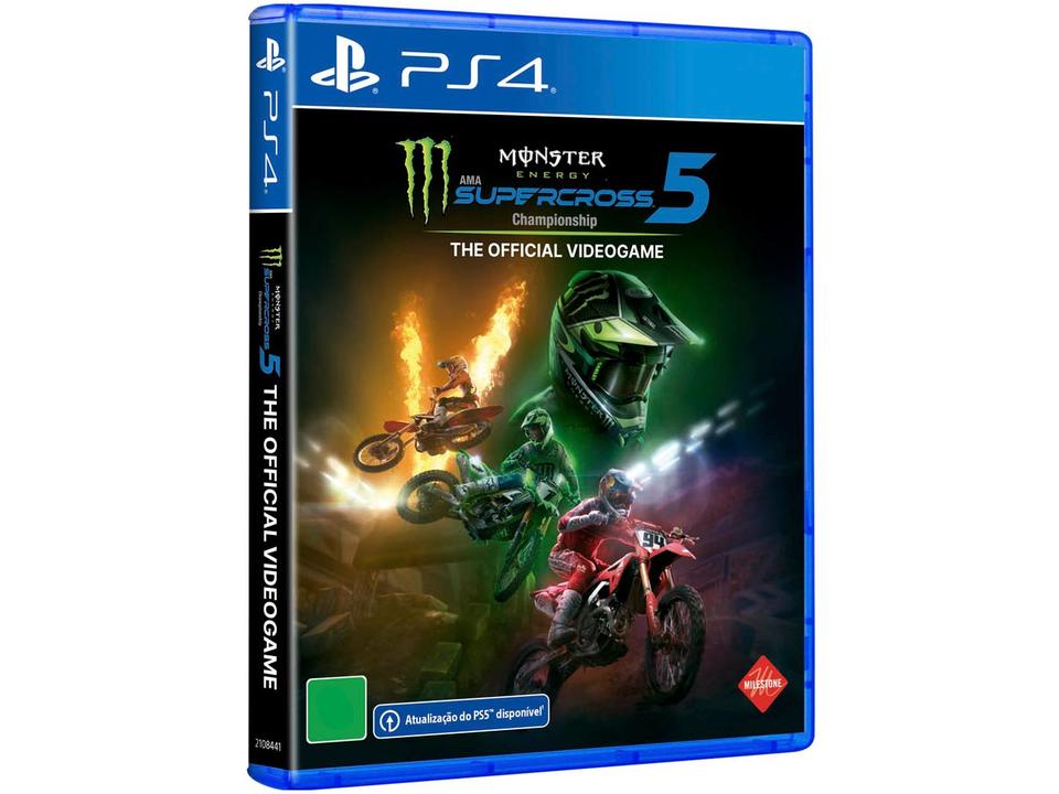Monster Energy Supercross 5 para PS4 - 2
