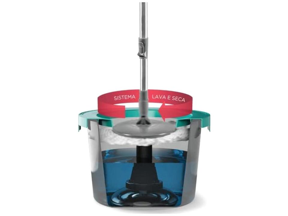 Mop Lava e Seca Bettanin Noviça Easy com Balde - 4