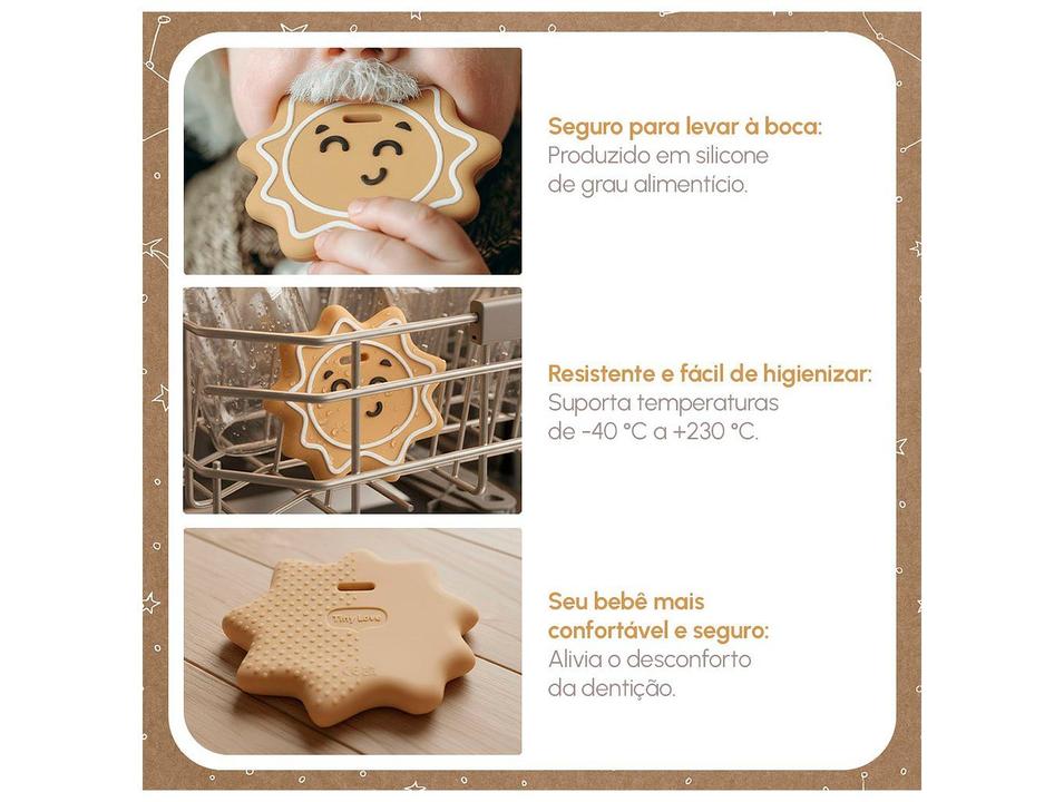Mordedor para Bebê de Silicone Tiny Love Sensorial Sol - 2