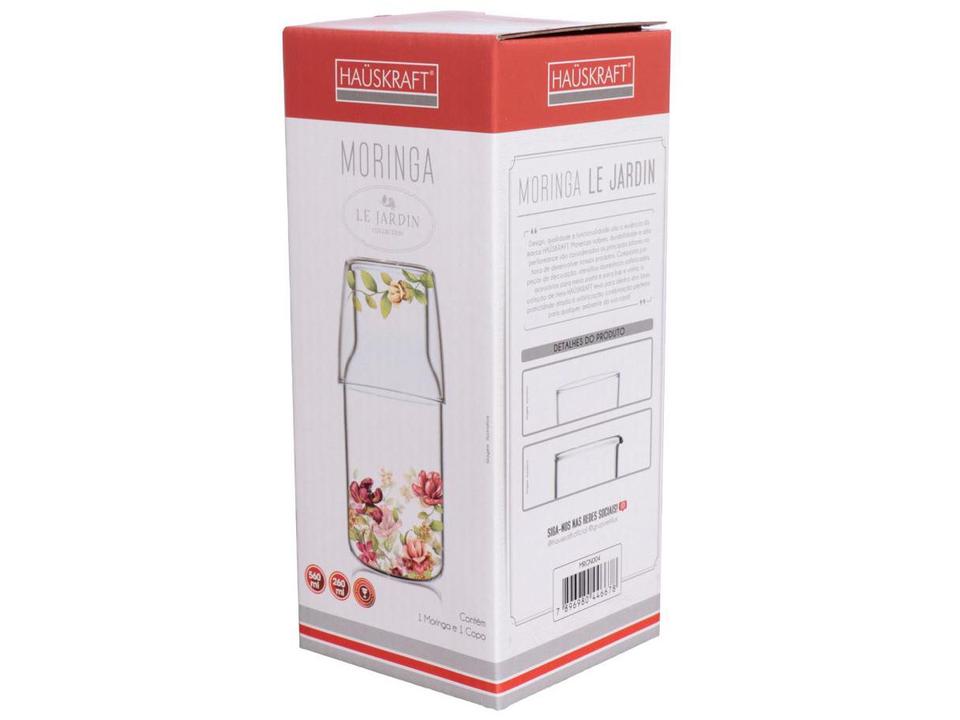 Moringa de Vidro 560ml com Copo Hauskraft Le Jardin - 2
